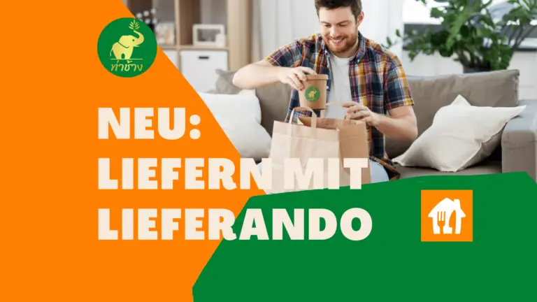 Tha Chang Thai Food wird nun auch mit Lieferando geliefert.