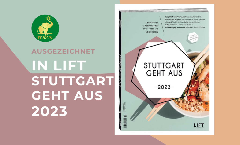 Stuttgart geht aus 2023 Lift: Das Stadtmagazin. Tha Chang